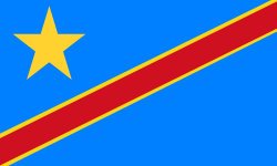 Democratic Republic of the Congo Flag