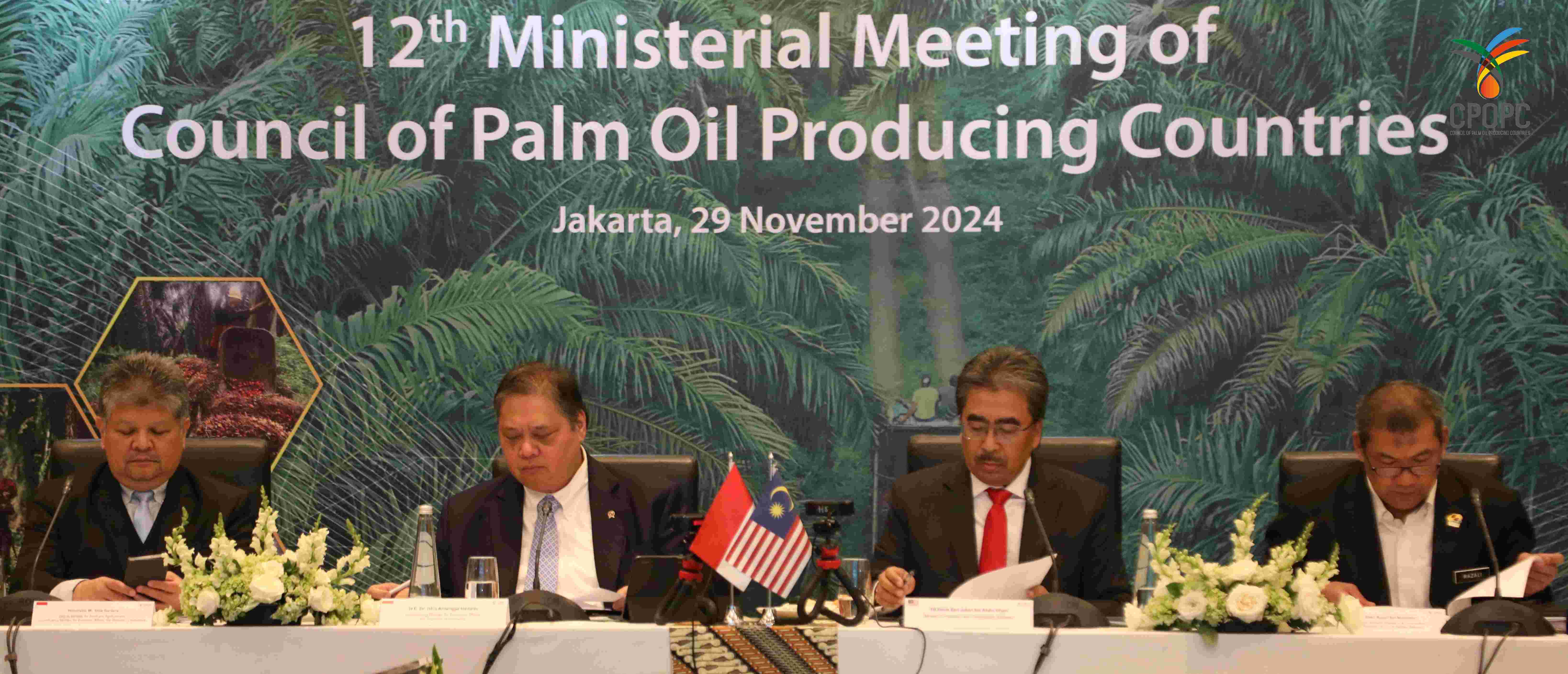12th Ministerial Meeting Council of Palm Oil Producing Countries 2024