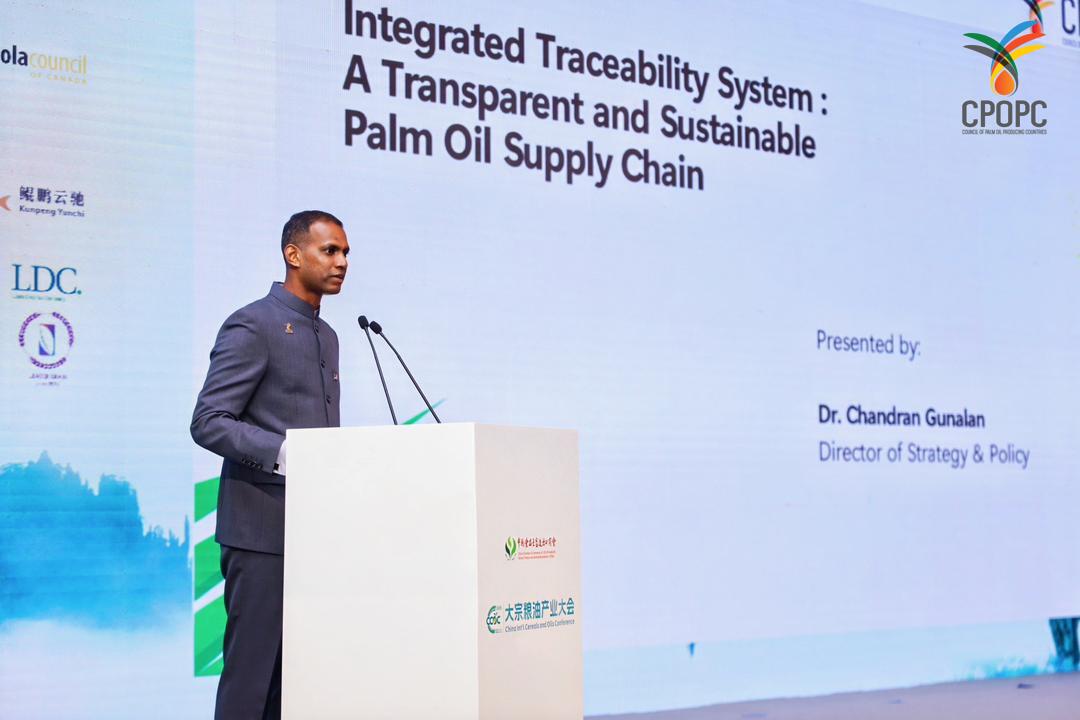 CPOPC Presenting Paper at 16th China International Cereals & Oils Conference