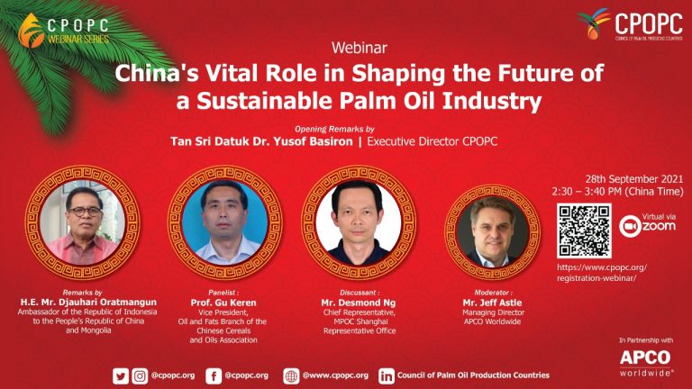 China Vital Role in Shaping the Future of Sustainable PO Industry