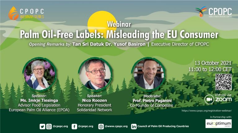 Palm Oil-Free Labels: Misleading the EU Consumer