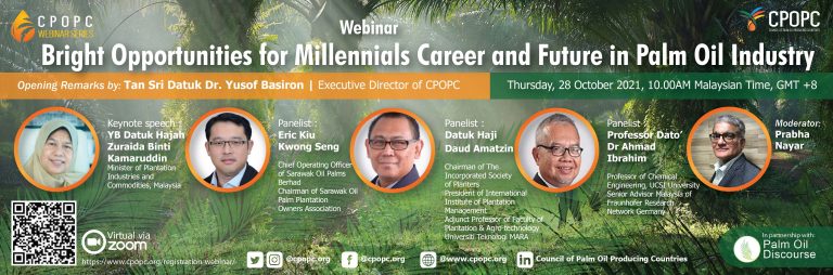 Bright Opportunities for Millenials Career and Future in PalmOil Industry