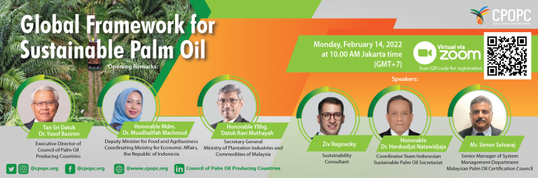 Global Framework for Sustainable Palm Oil