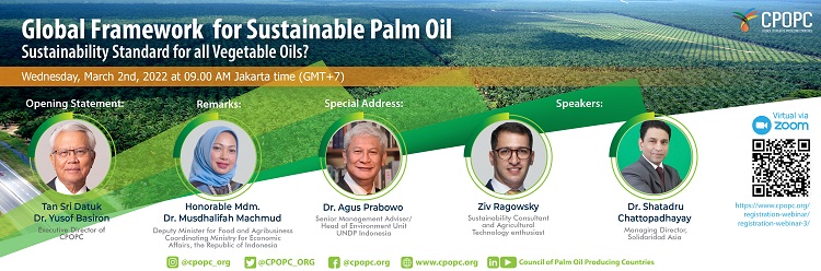 Global Framework for Sustainable Palm Oil