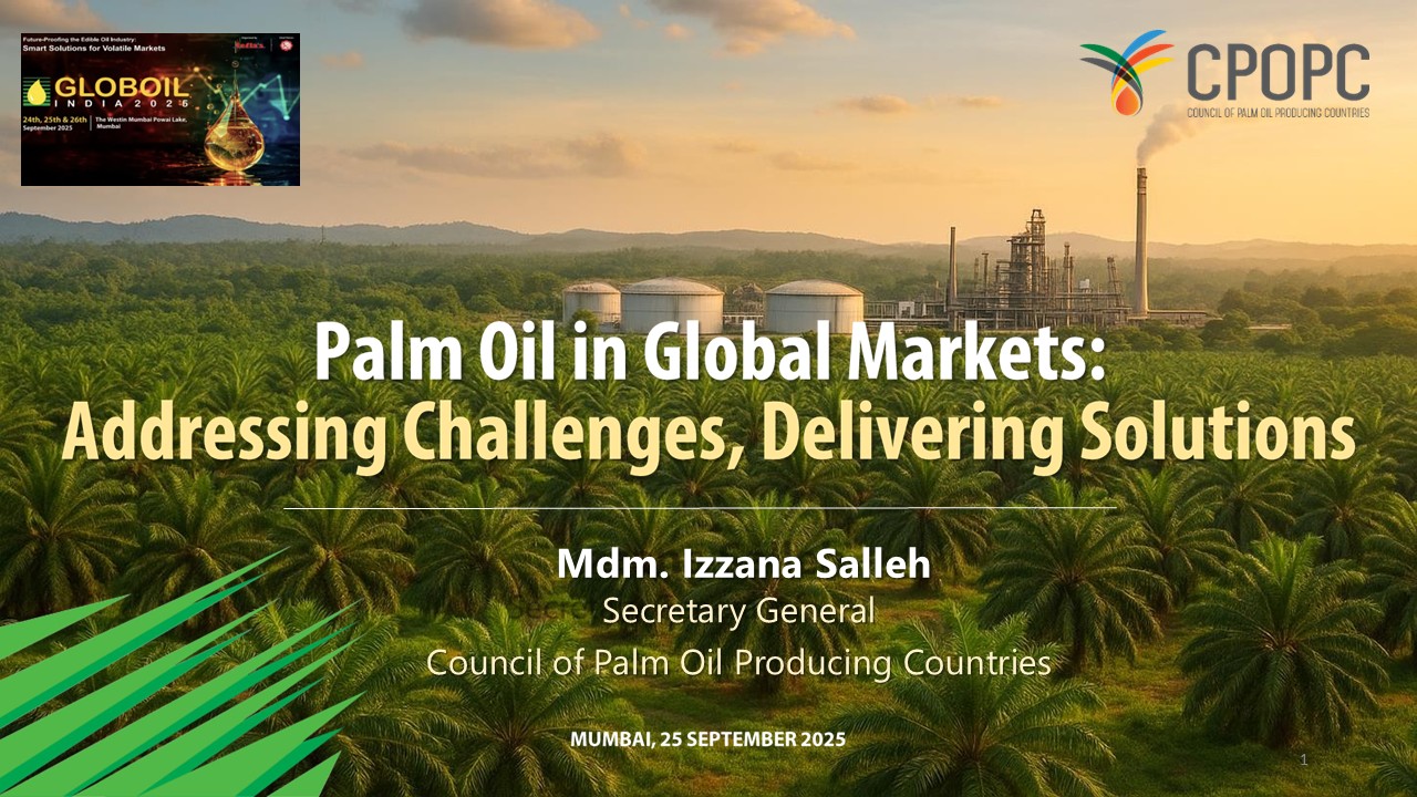 Palm Oil in Global Markets: Addressing Challenges, Delivering Solutions