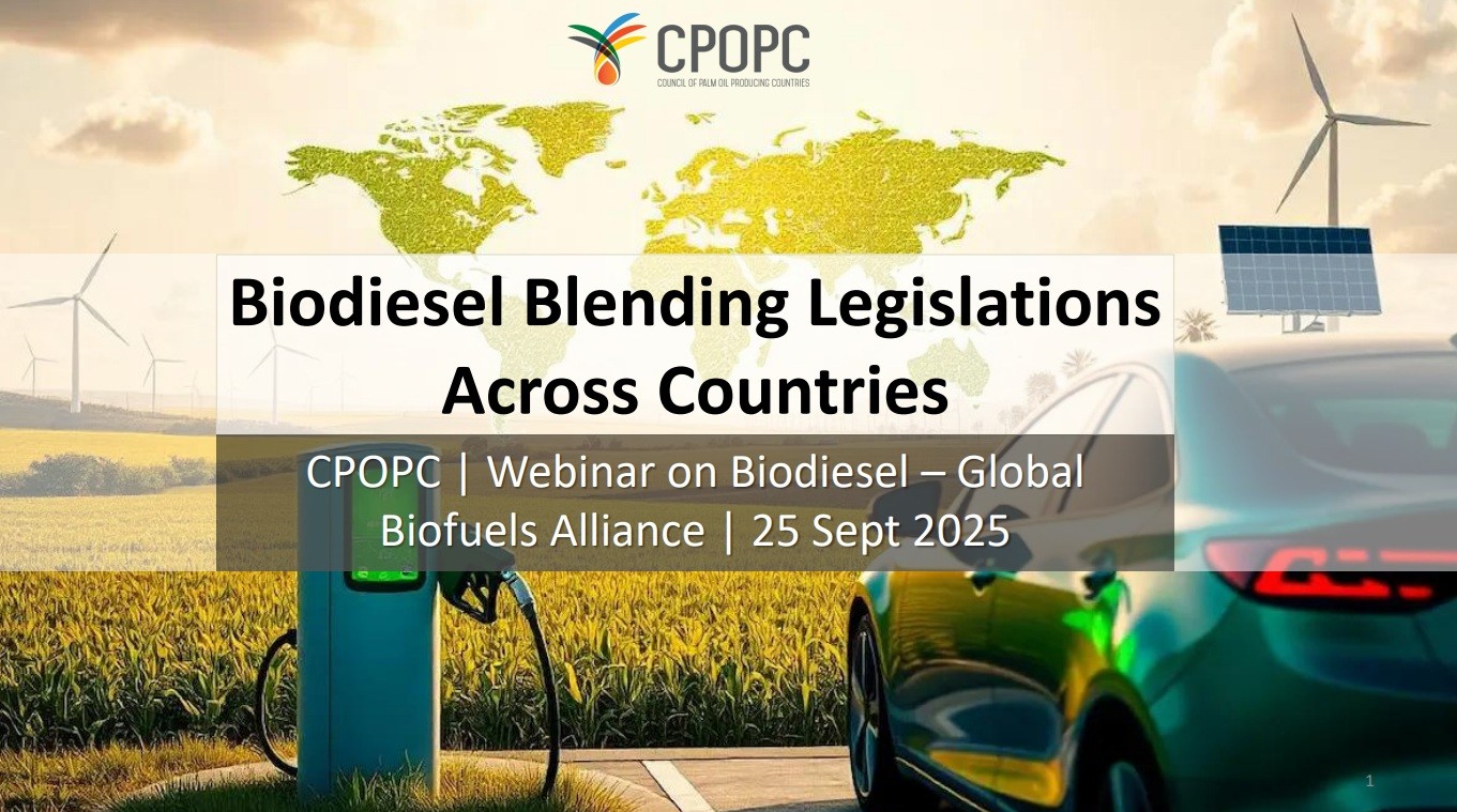 CPOPC | Webinar on Biodiesel â€“ Global Biofuels Alliance