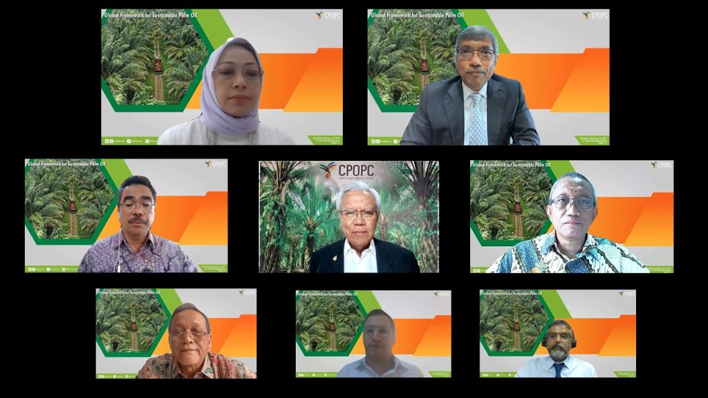 THE LAUNCHING OF GLOBAL FRAMEWORK PRINCIPLES OF SUSTAINABLE PALM OIL