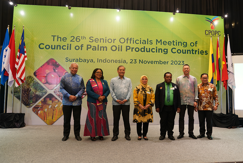 PRESS RELEASE 26TH SENIOR OFFICIALS MEETING OF CPOPC 23 NOVEMBER 2023 SURABAYA, INDONESIA