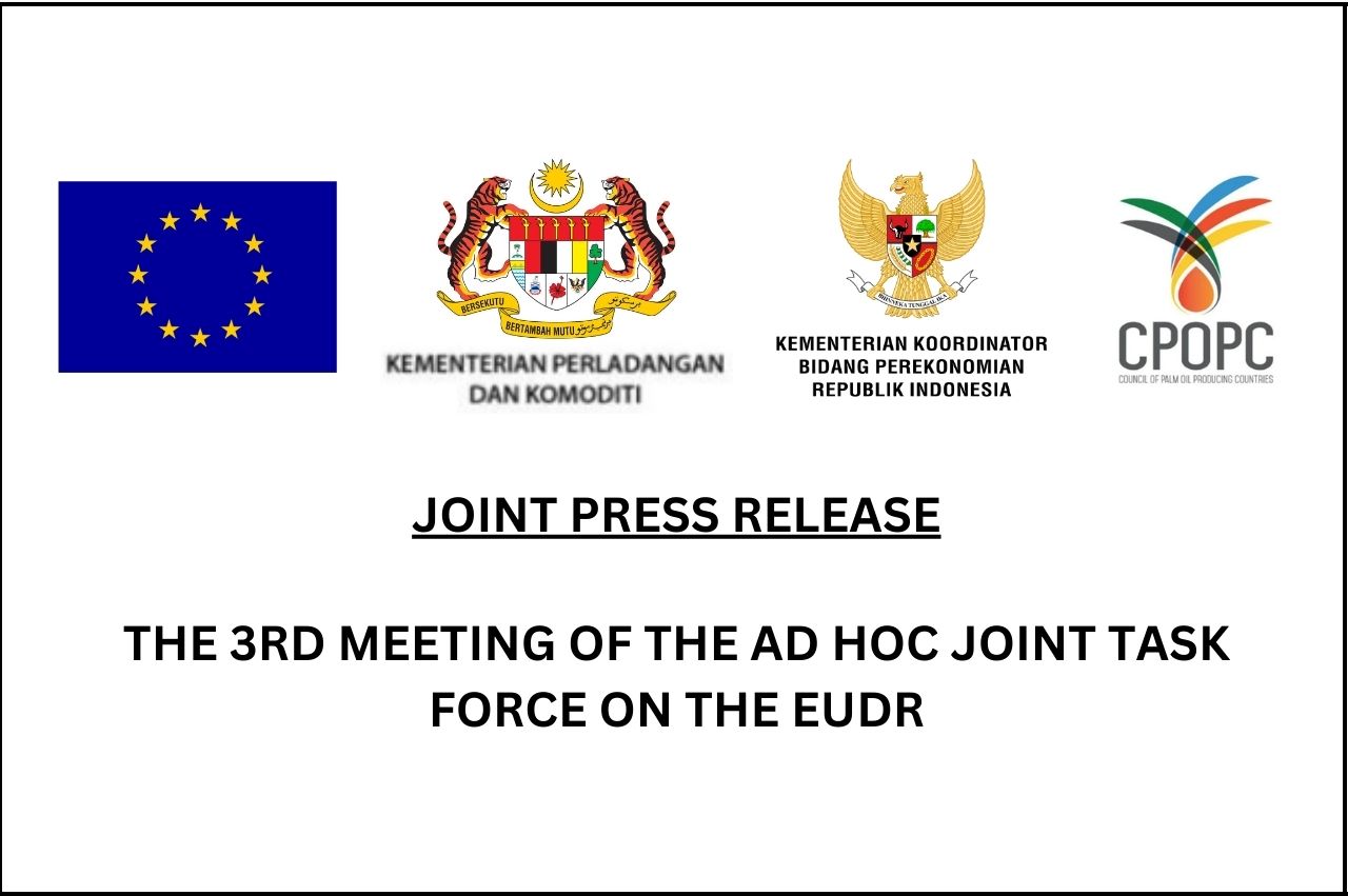 THE 3RD MEETING OF THE AD HOC JOINT TASK FORCE ON THE EUDR
