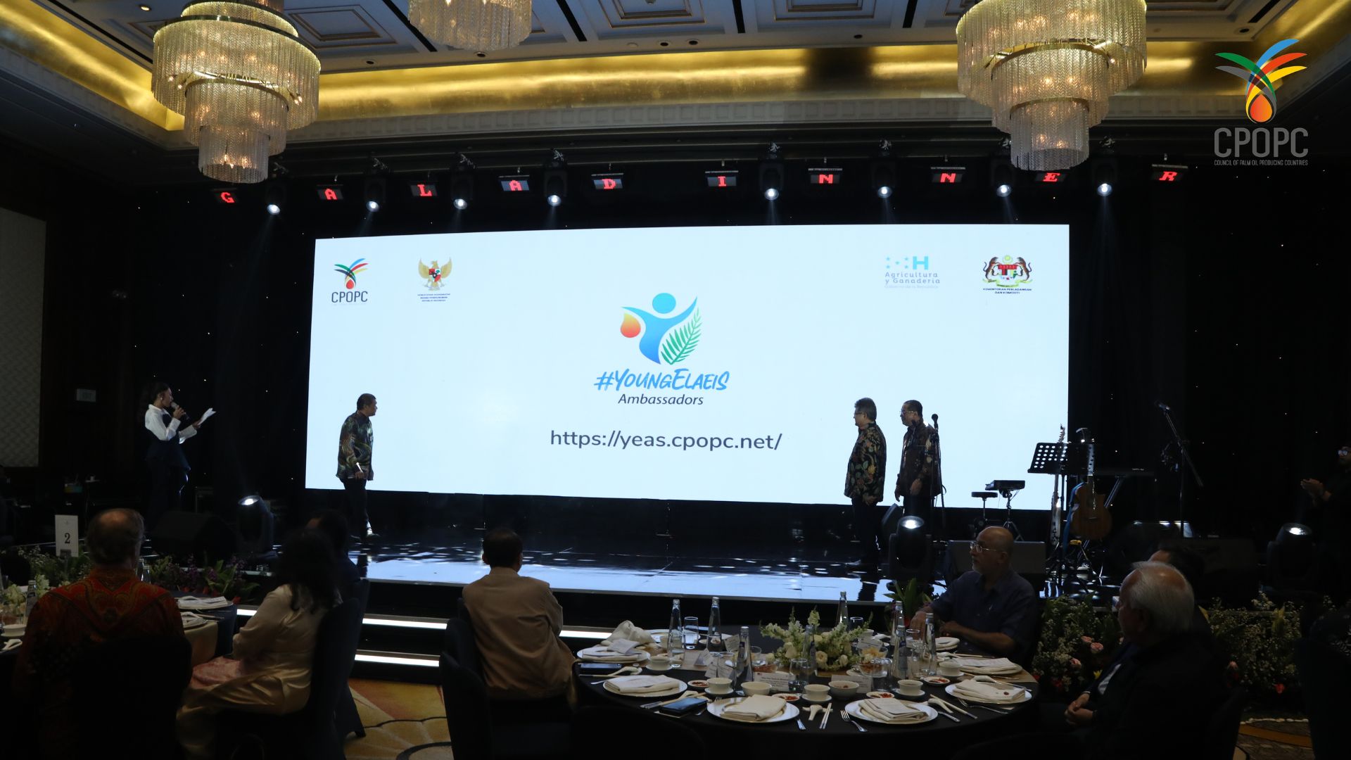 PRESS RELEASE  COUNCIL OF PALM OIL PRODUCING COUNTRIES LAUNCHED THE SECOND BATCH OF YOUNGELAEIS AMBASSADOR