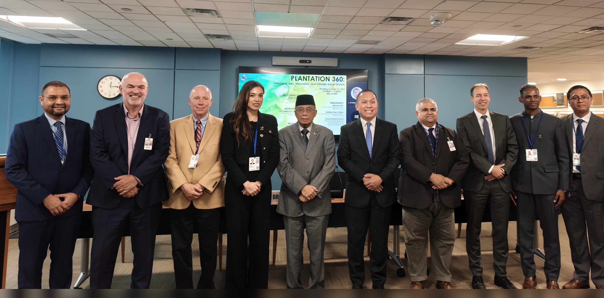 The World Bank Group and CPOPC Collaborate to Highlight Palm Oil,s Global Significance in Jobs, Innovation, and Climate Initiatives