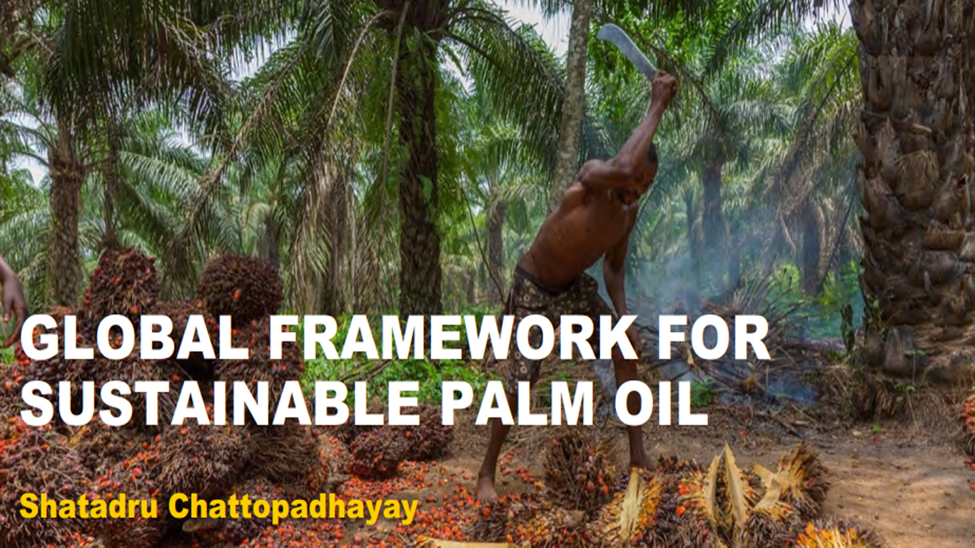 Global Framework for Sustainable Palm Oil Webinar 2